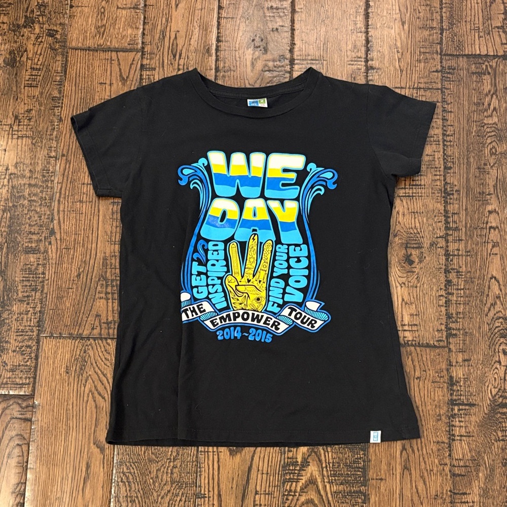 Me to We Black T‑Shirt 100% Cotton